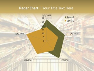 Supermarket Blur PowerPoint Template