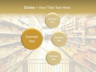 Supermarket Blur PowerPoint Template