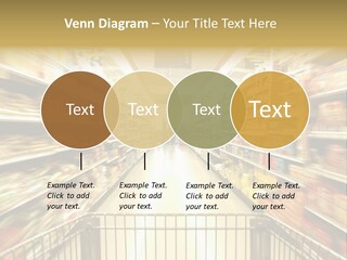 Supermarket Blur PowerPoint Template