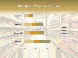 Supermarket Blur PowerPoint Template