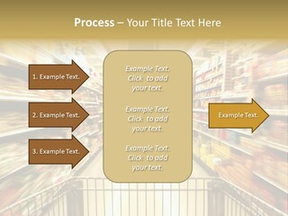 Supermarket Blur PowerPoint Template