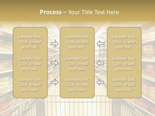 Supermarket Blur PowerPoint Template