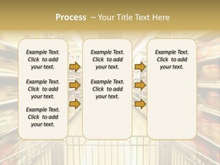 Supermarket Blur PowerPoint Template