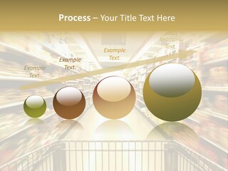 Supermarket Blur PowerPoint Template