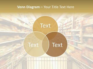 Supermarket Blur PowerPoint Template
