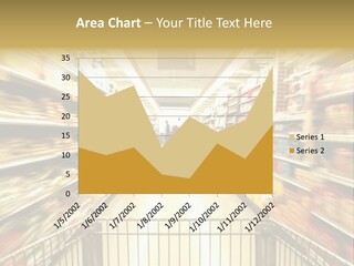 Supermarket Blur PowerPoint Template