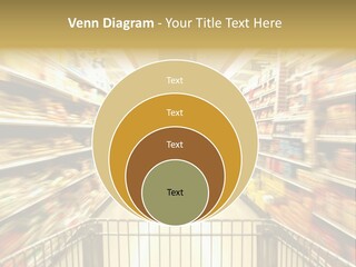 Supermarket Blur PowerPoint Template