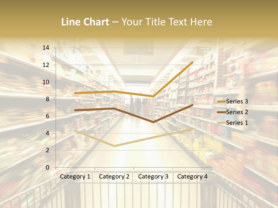 Supermarket Blur PowerPoint Template