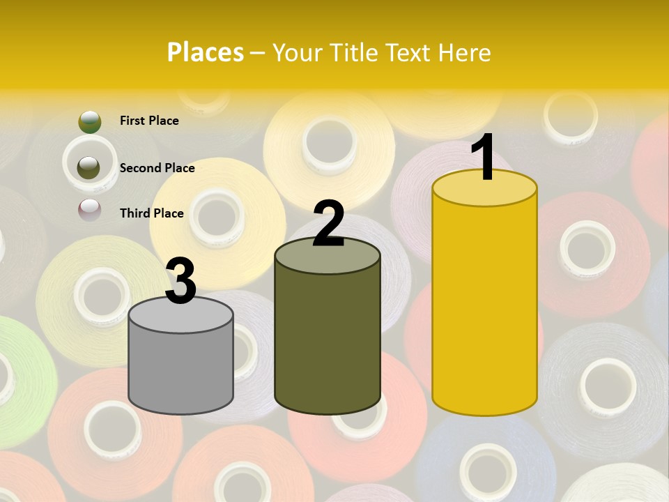 Thread Pattern PowerPoint Template
