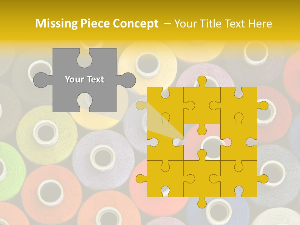 Thread Pattern PowerPoint Template