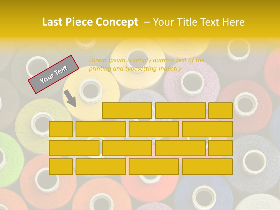 Thread Pattern PowerPoint Template