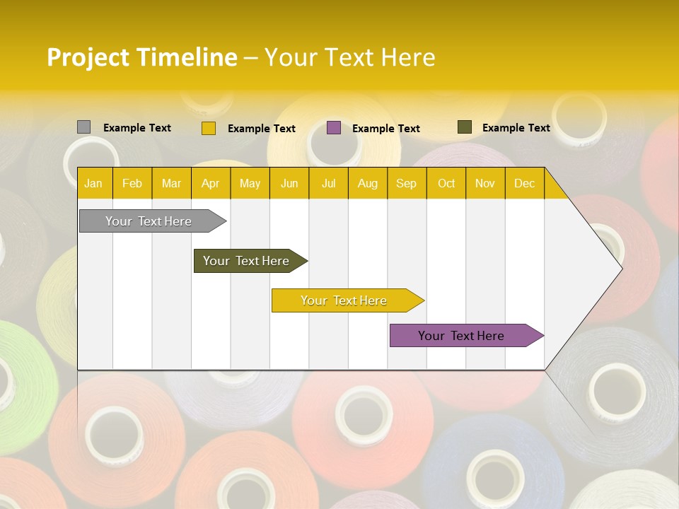 Thread Pattern PowerPoint Template