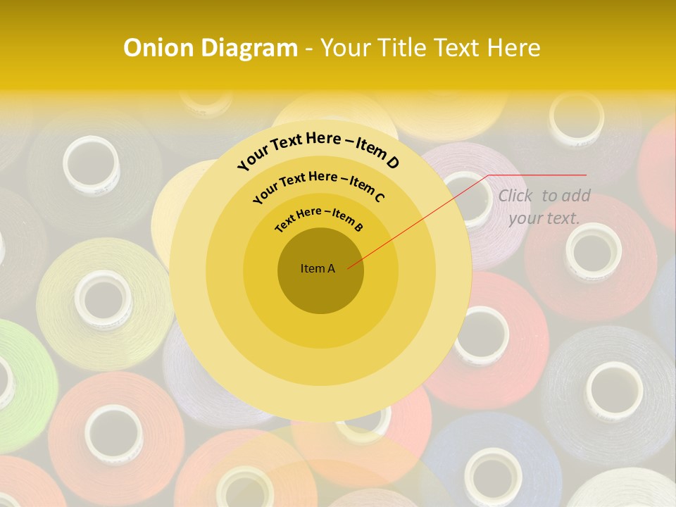 Thread Pattern PowerPoint Template