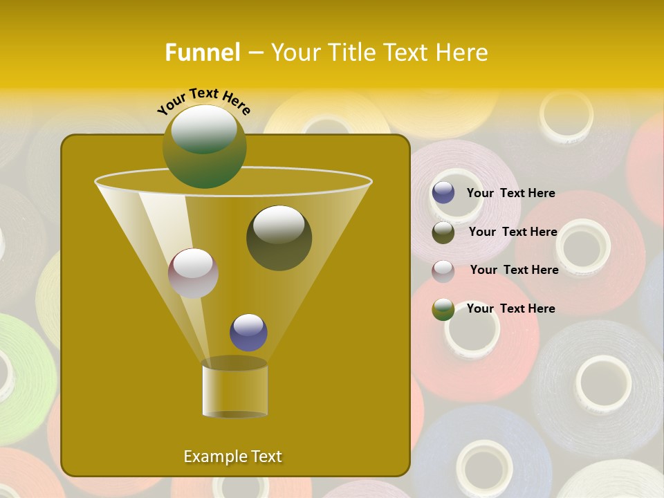 Thread Pattern PowerPoint Template