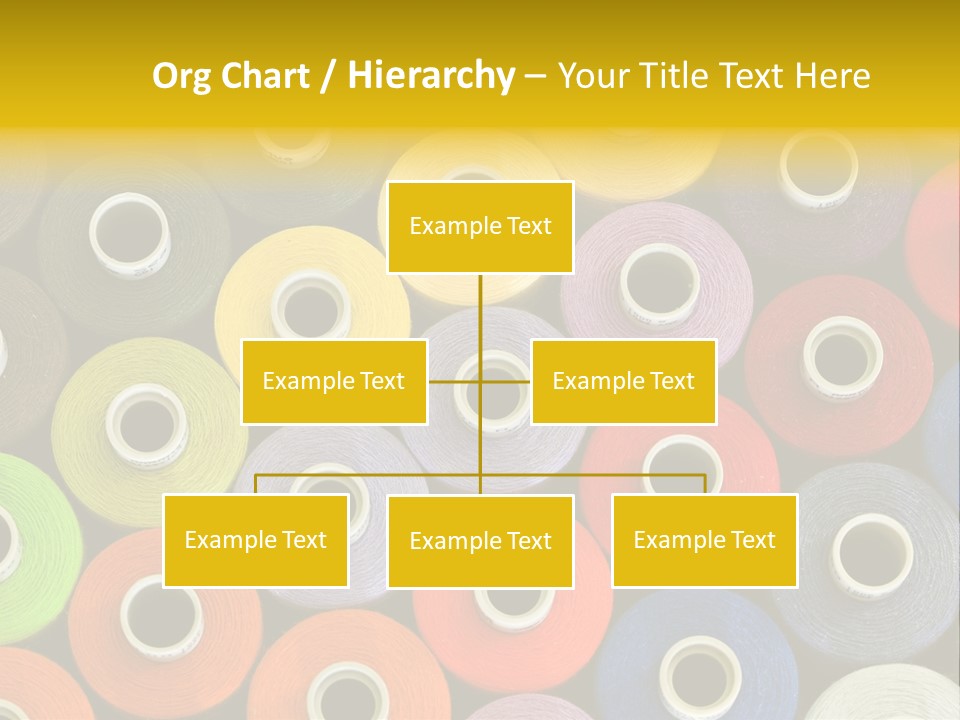 Thread Pattern PowerPoint Template