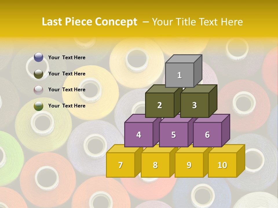 Thread Pattern PowerPoint Template