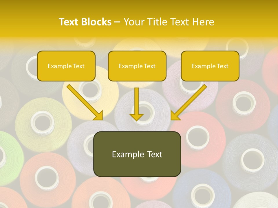 Thread Pattern PowerPoint Template
