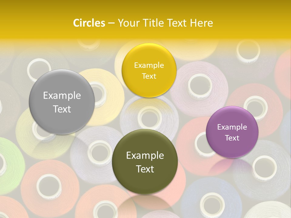Thread Pattern PowerPoint Template
