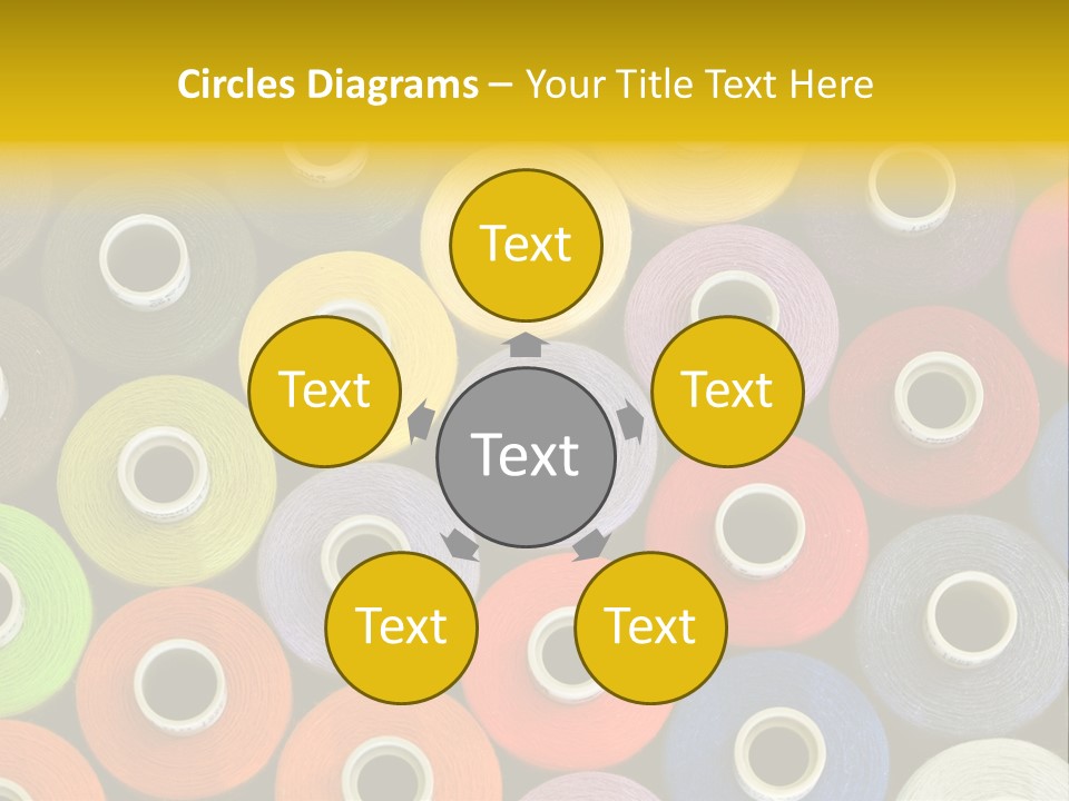 Thread Pattern PowerPoint Template