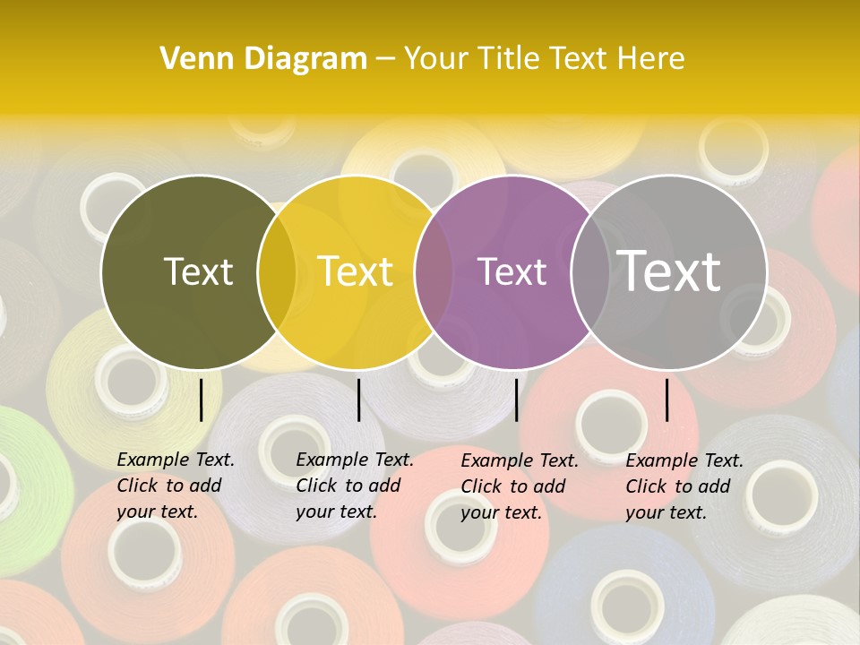 Thread Pattern PowerPoint Template