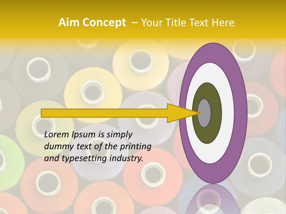 Thread Pattern PowerPoint Template