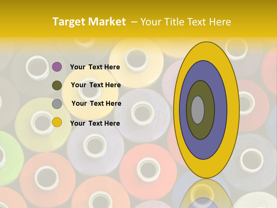 Thread Pattern PowerPoint Template