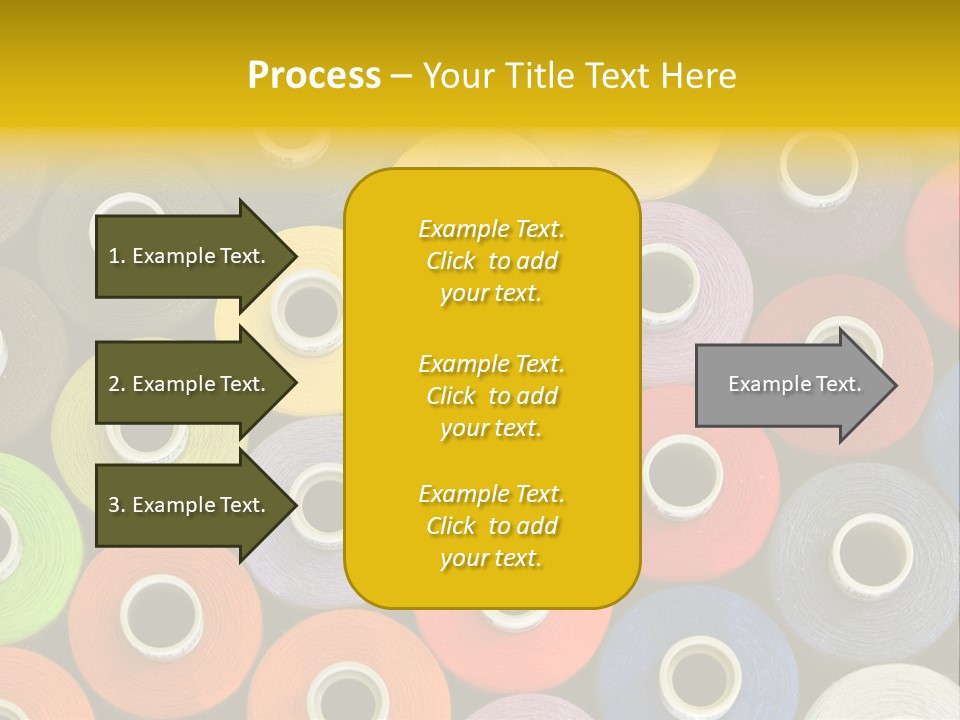 Thread Pattern PowerPoint Template