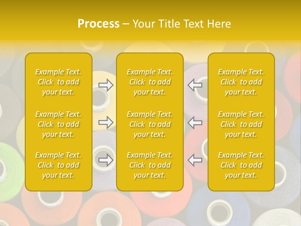 Thread Pattern PowerPoint Template