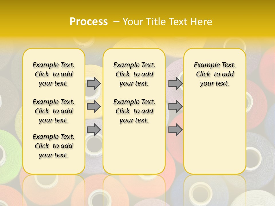 Thread Pattern PowerPoint Template
