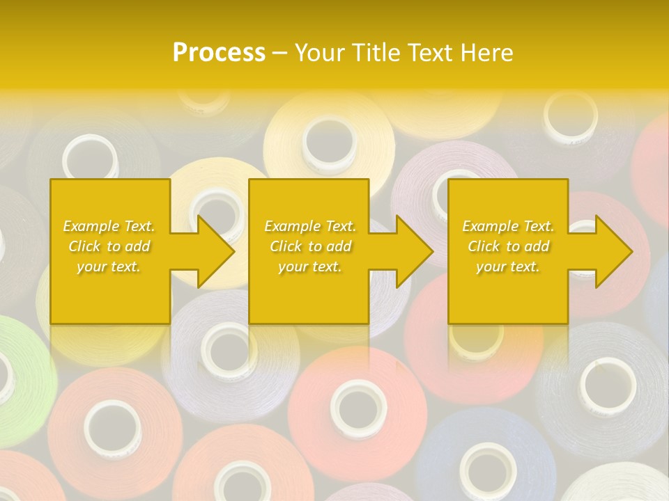 Thread Pattern PowerPoint Template