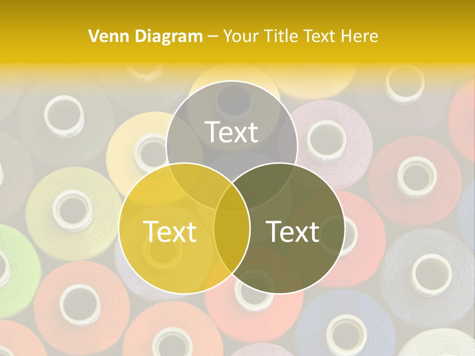 Thread Pattern PowerPoint Template