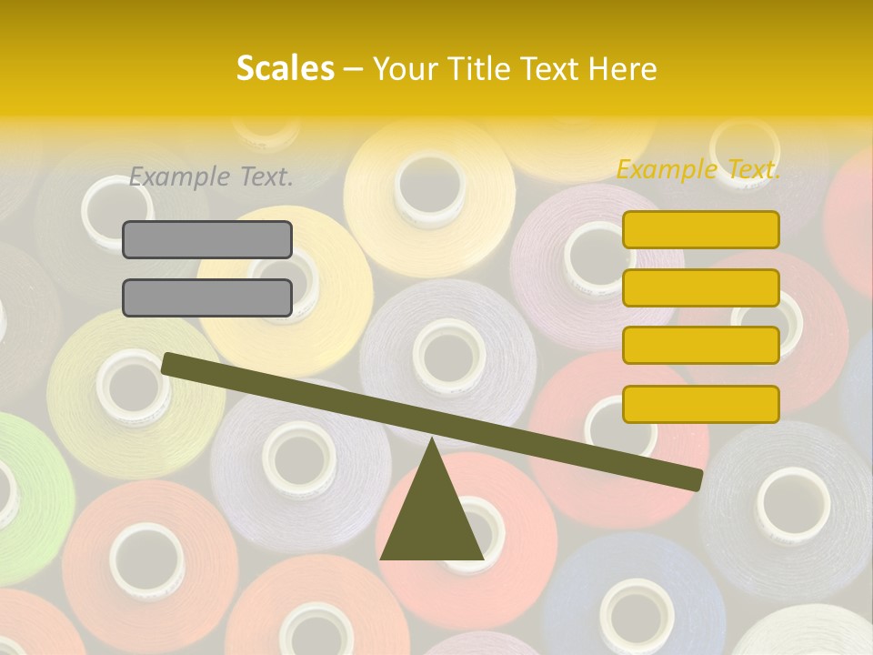 Thread Pattern PowerPoint Template