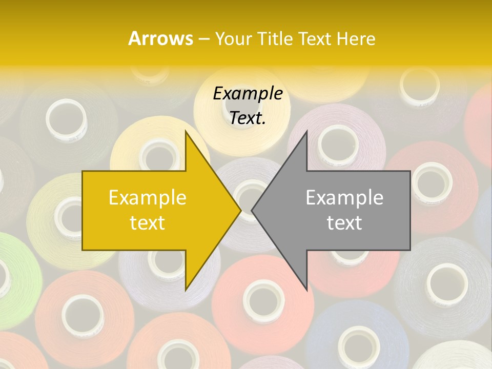 Thread Pattern PowerPoint Template