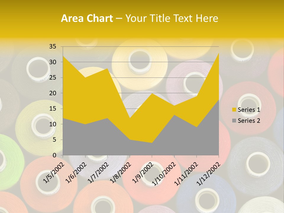 Thread Pattern PowerPoint Template