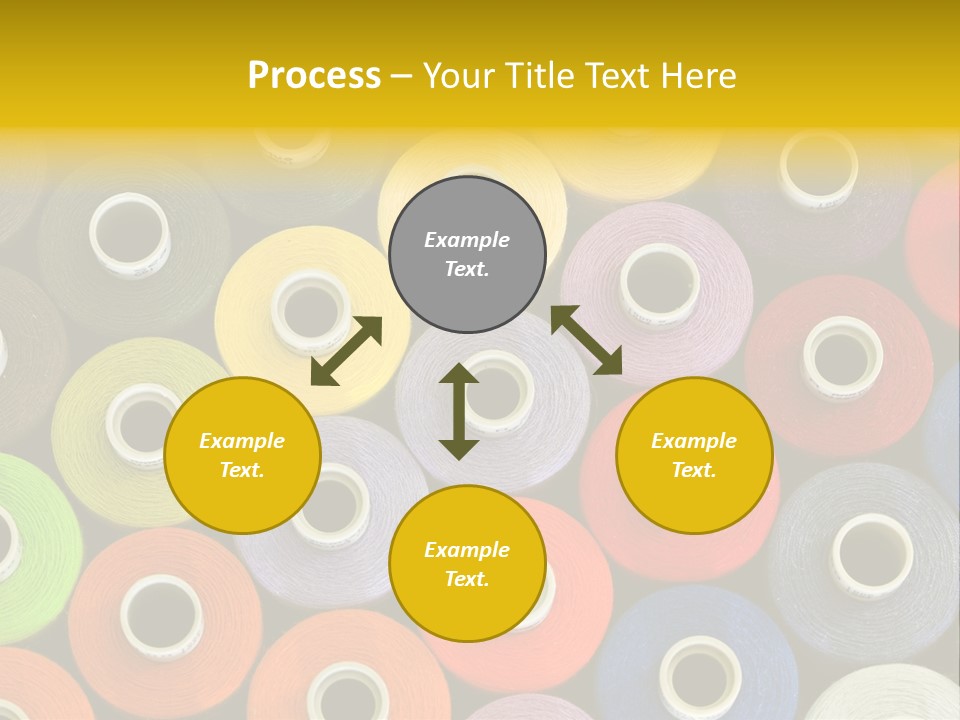 Thread Pattern PowerPoint Template