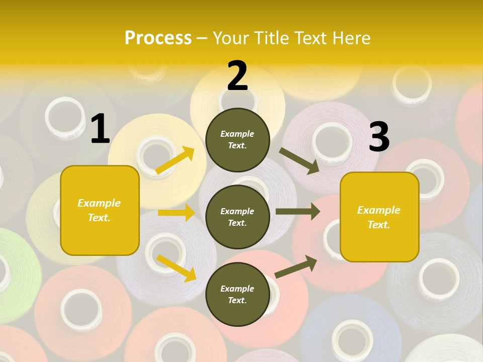 Thread Pattern PowerPoint Template