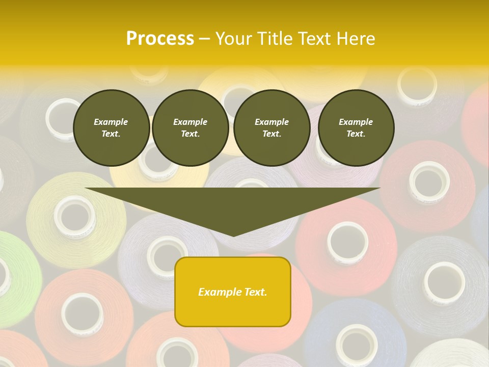 Thread Pattern PowerPoint Template