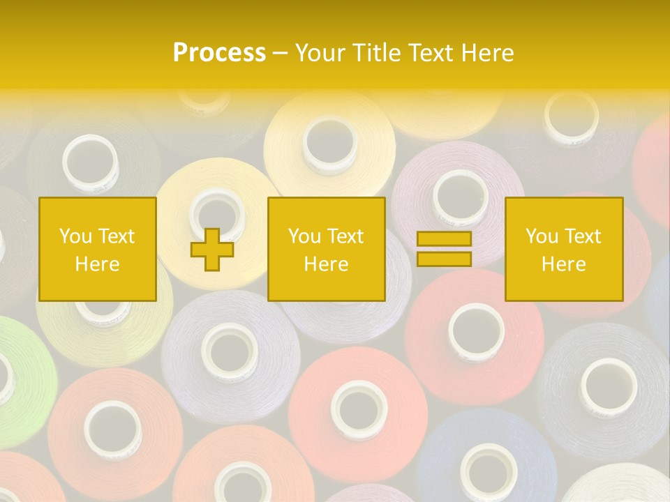 Thread Pattern PowerPoint Template