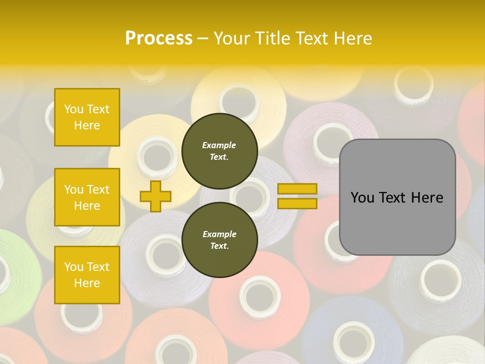 Thread Pattern PowerPoint Template