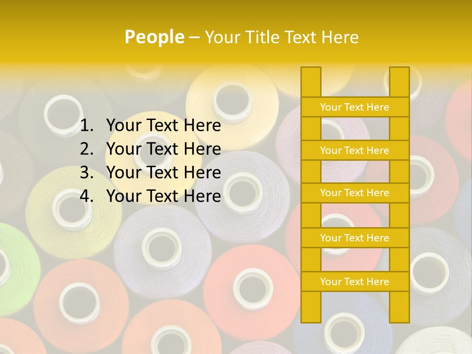 Thread Pattern PowerPoint Template