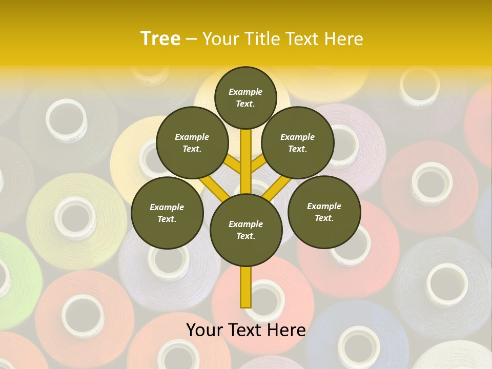 Thread Pattern PowerPoint Template