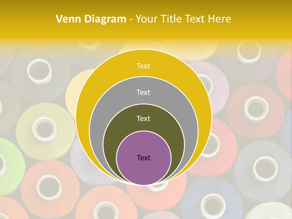 Thread Pattern PowerPoint Template