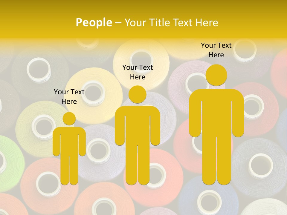 Thread Pattern PowerPoint Template