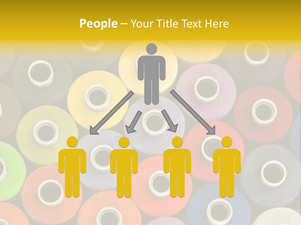 Thread Pattern PowerPoint Template