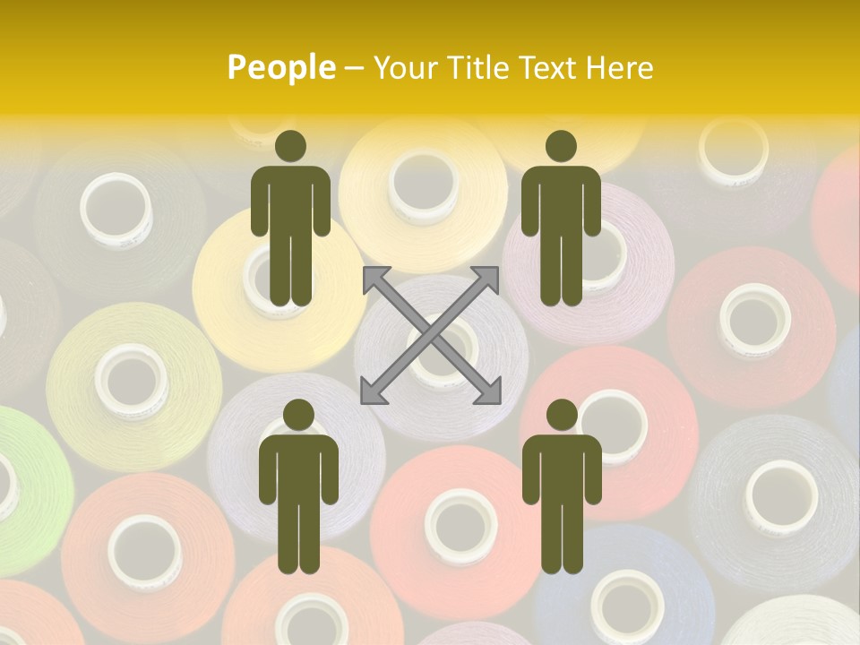 Thread Pattern PowerPoint Template