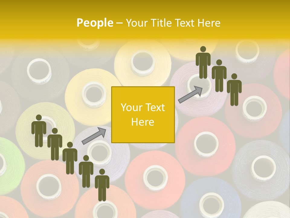 Thread Pattern PowerPoint Template