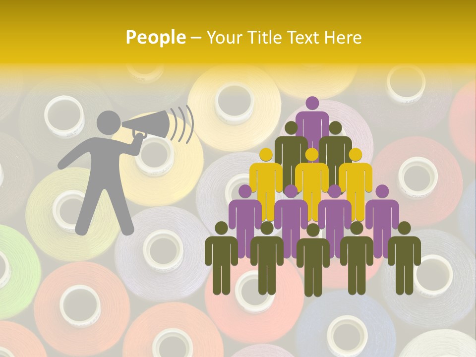 Thread Pattern PowerPoint Template