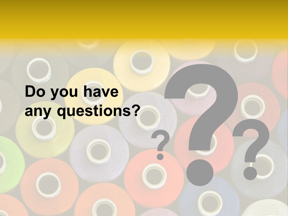 Thread Pattern PowerPoint Template