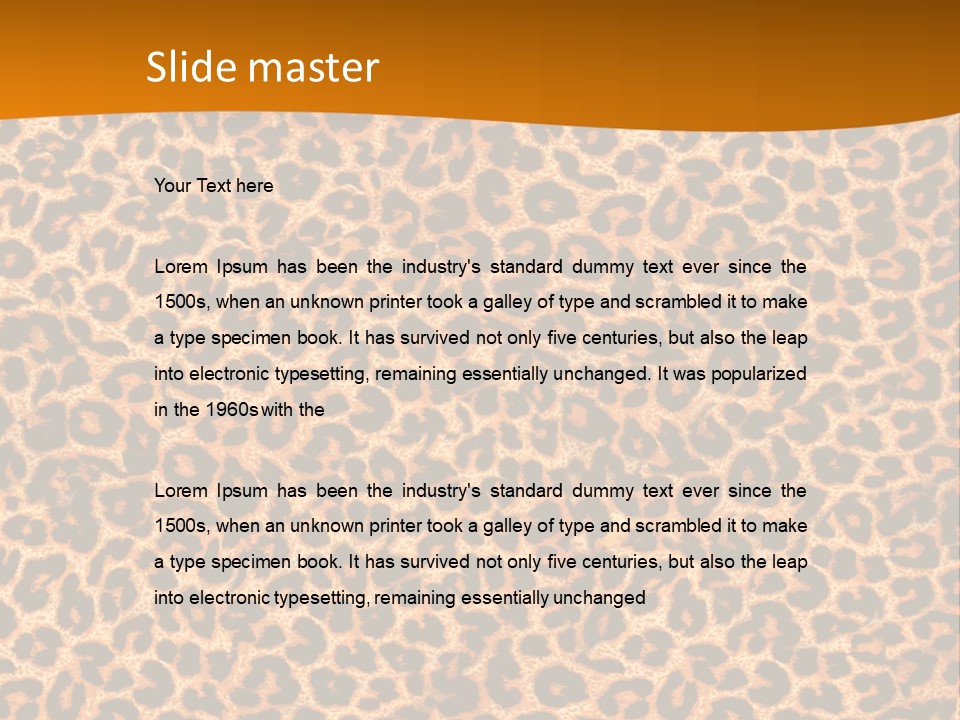 Blue Planet Earth In Outer Space PowerPoint Template