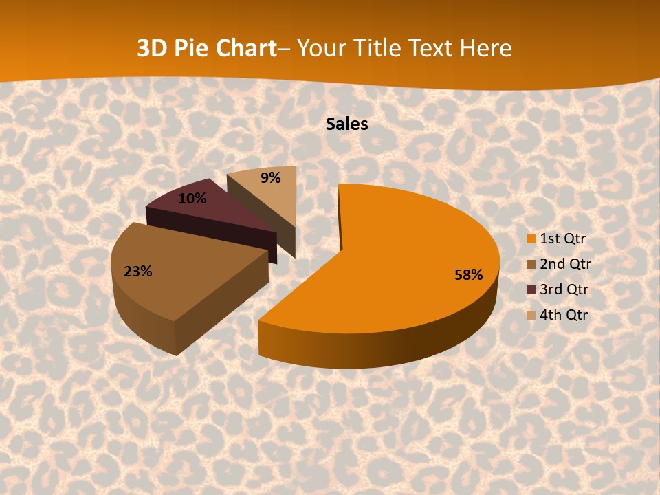 Blue Planet Earth In Outer Space PowerPoint Template